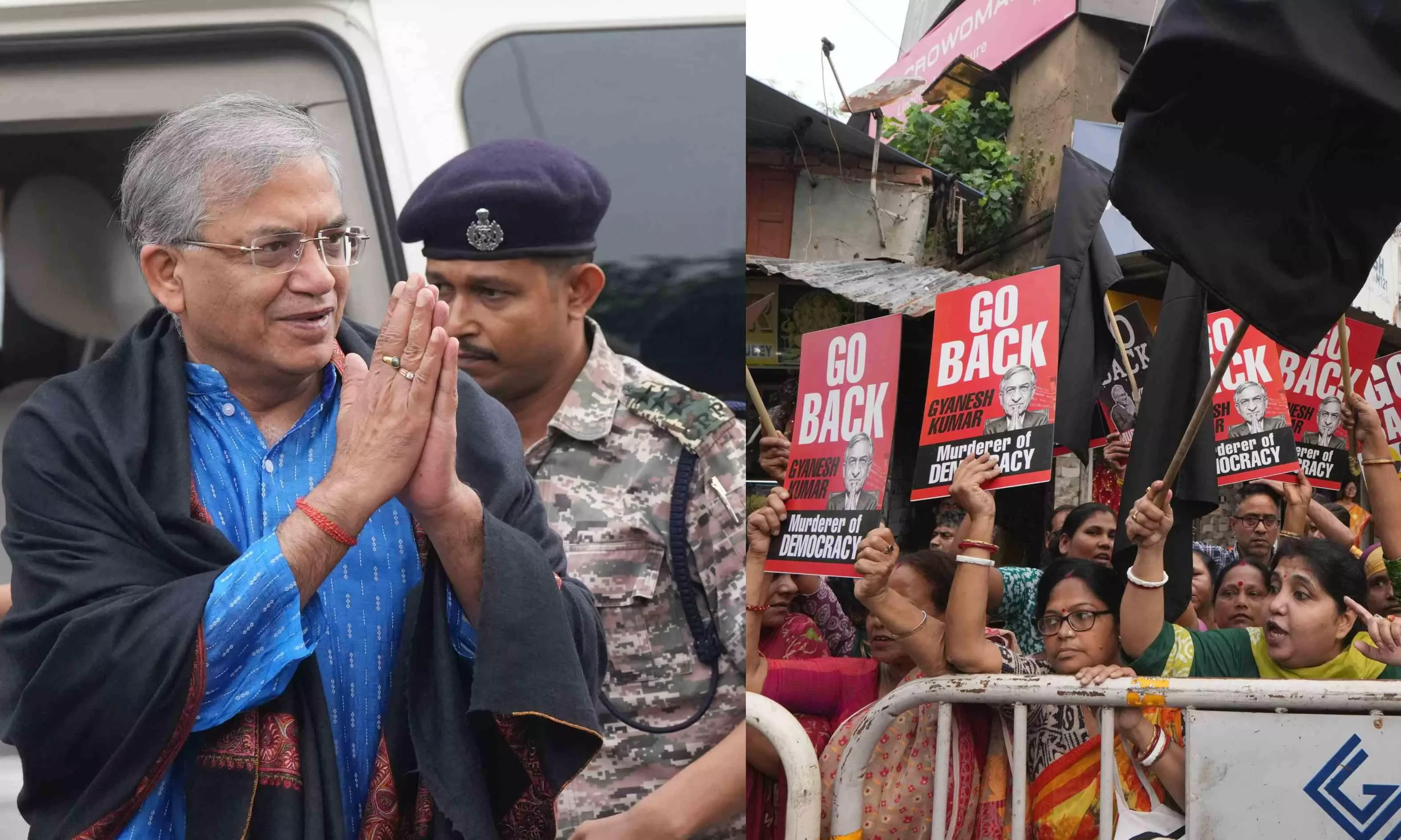 “Go Back Gyanesh Kumar…”: Chief Election Commissioner Met with Protests in Kolkata Amidst SIR Row